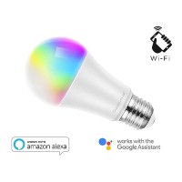 Lampadina Wi-Fi RGB e Bianco CCT E27 Dimmerabile - Compatibile Alexa e Google Home
