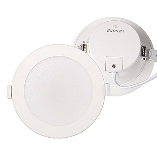 Faretto da incasso LED FSL 7W, 3 Temperature di Colore, Foro Φ7.5-8.5cm