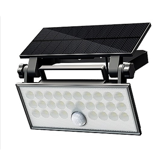 Faro Solare FSL da Esterno con Sensore di Movimento 60W - Resistente e Efficiente