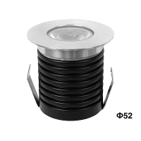 Spotlight LED IP65 Polaris FSL - Punti Luce 5W 3000K Nickel Satinato