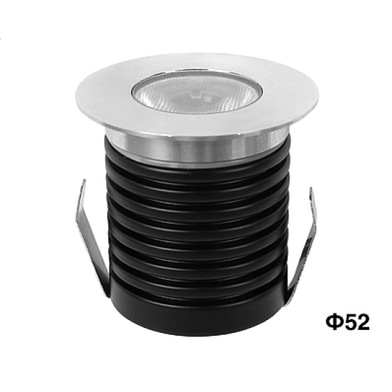 Spotlight LED IP65 Polaris FSL - Punti Luce 5W 3000K Nickel Satinato