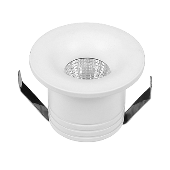 Punto Luce LED ORION 4W IP20 - Ottica Arretrata, Controllo Luminoso per Interni