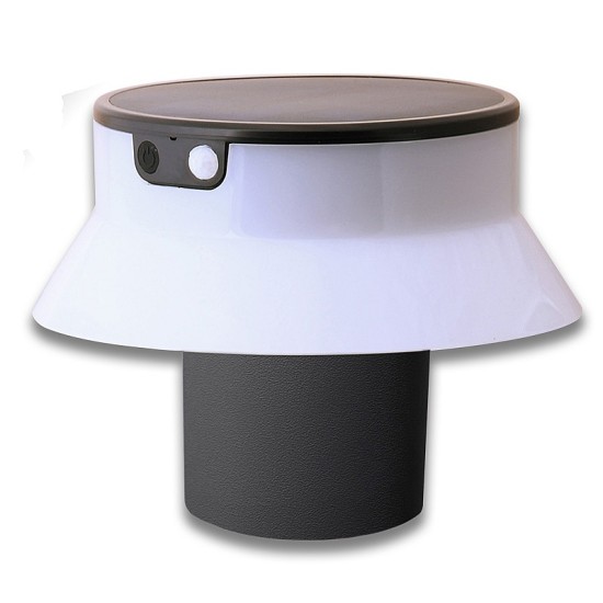 Fumagalli Felice 200 Spike Nero Solar LED con Sensore PIR