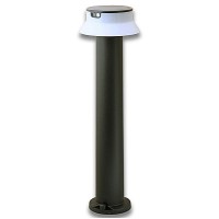 Felice 800 Nero Solar LED Ø150 PIR CCT S - Bollard Solare con Sensore di Movimento