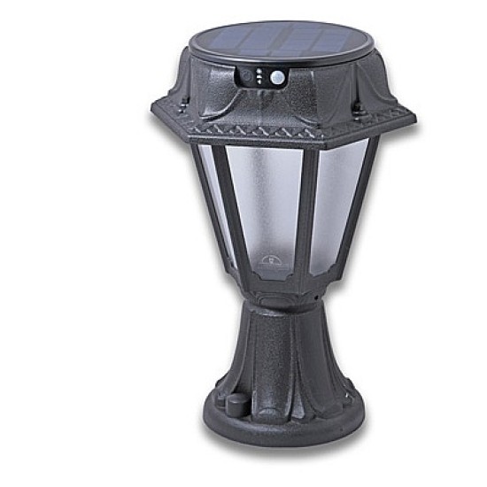 Lanterna Solare MINILOT/ROSETTA con Sensore PIR - Design Moderno e Alta Efficienza