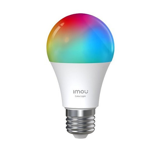 Lampadina Imou Smart RGB Wi-Fi E27, Dimmerabile con Controllo App e Compatibilità Alexa