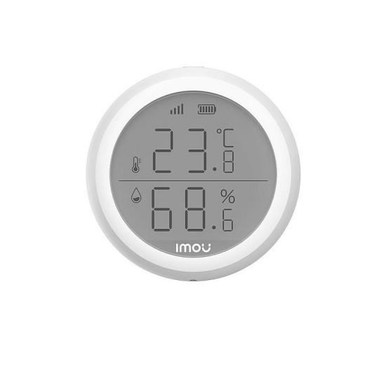 Imou Sensore Temperatura e Umidità Zigbee con Display LCD per Casa Smart
