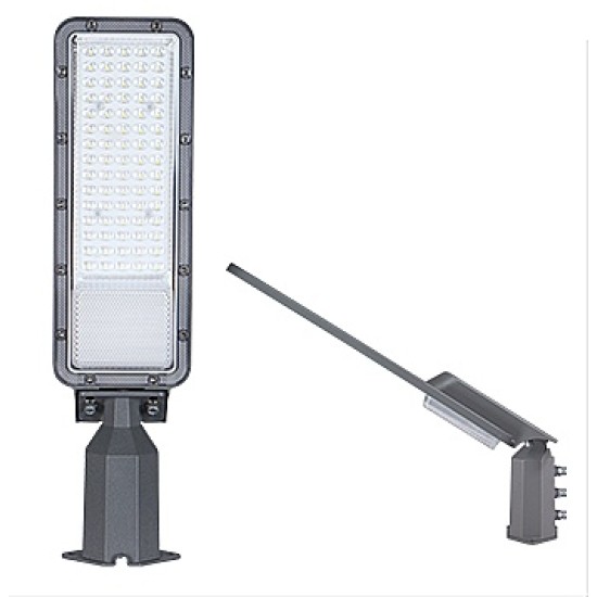 Faro Stradale Snodabile LED 150W IP65, Efficienza 130lm/W, Colore Grigio - Lumix Space