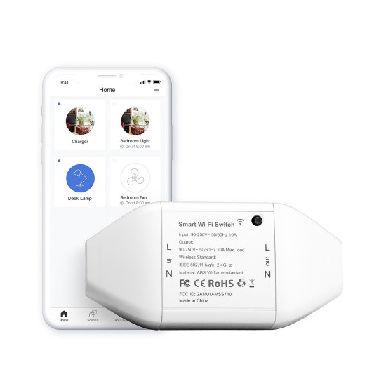 Interruttore Universale Meross Smart Wi-Fi 220V Apple HomeKit
