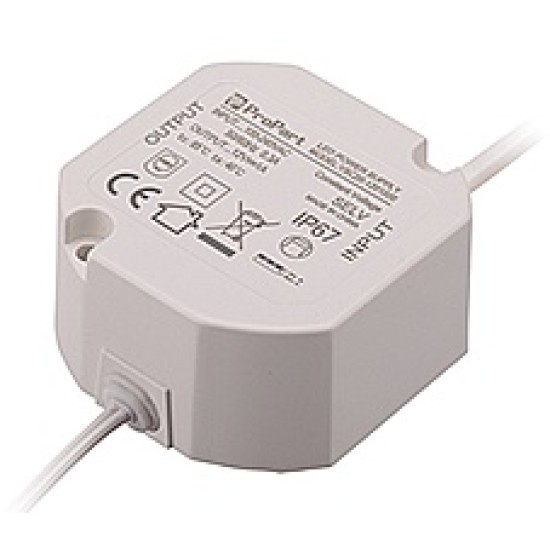 Alimentatore IP67 24V 20W Bianco - Efficienza e Resistenza certificata