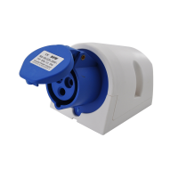 Presa a Muro Industriale CEE 16A 2P+T ProPart-El - IP44, Affidabilità Eccellente