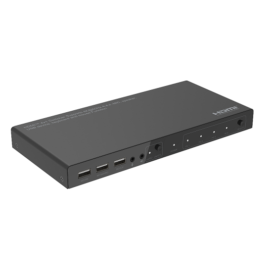 Switch HDMI 4x1 ProPart-El 4K 60Hz con Supporto Tastiera e Mouse