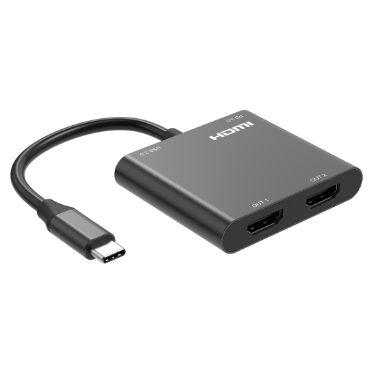 Adapter USB-C a HDMI 4K per Display Singolo - ProPart-El Nero