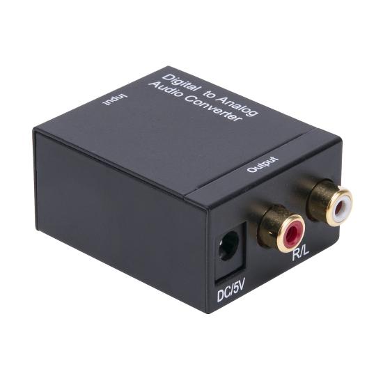 Convertitore Audio Digitale a Analogico L/R per Home e Studio