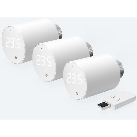 Kit Termovalvole Smart Shelly BLU TRV con Gateway Gen3 - Controllo Temp. Bluetooth