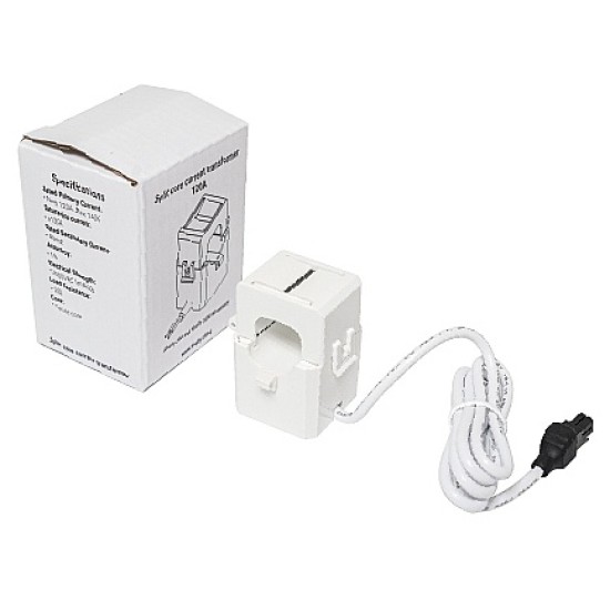 Pinza Amperometrica 120A Shelly - Misura e Controlla il Consumo Energetico