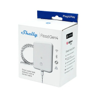 Shelly Flood Gen4 - Sensore Allagamento Wi-Fi e Zigbee, Protezione IP44 per la Casa Smart