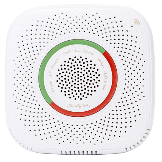 Shelly Gas LPG Sensore Wi-Fi per GPL - Rilevatore di Perdite con Allarme Acustico e Visivo