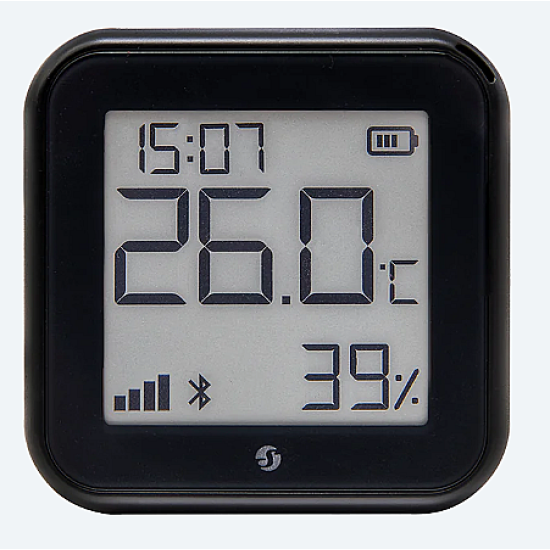 Sensore Temperatura e Umidità Shelly Gen3: Wi-Fi e Bluetooth, Display Nero