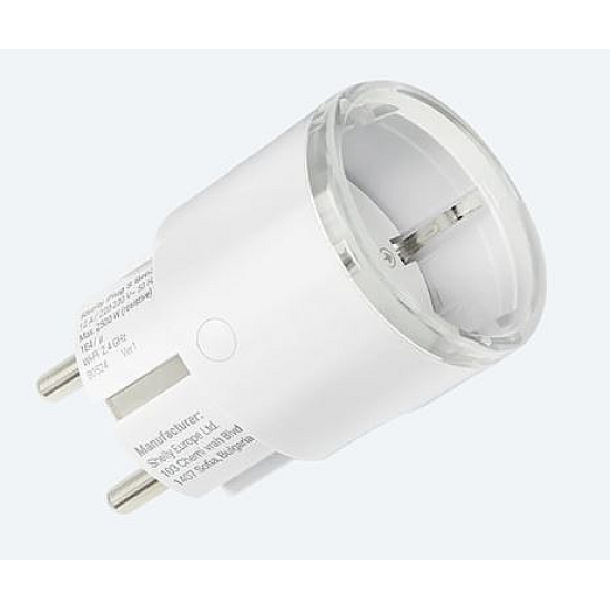 Shelly Plug S Gen3: Presa Smart EU Wi-Fi compatibile Matter con Monitoraggio Energia
