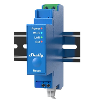 Shelly Pro 1 - Relay Smart DIN 1 Canale con WiFi, LAN e Bluetooth per Domotica
