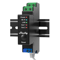 Shelly Pro 2PM - Relè Intelligente con Controllo Energetico WiFi/Bluetooth
