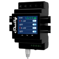 Shelly Pro 4PM: Interruttore Relè Smart DIN Wi-Fi, LAN e Bluetooth
