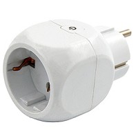 Presa Intelligente Wi-Fi 16A Schuko - Controllo Remoto e Vocale Compatibile con Alexa e Google Home