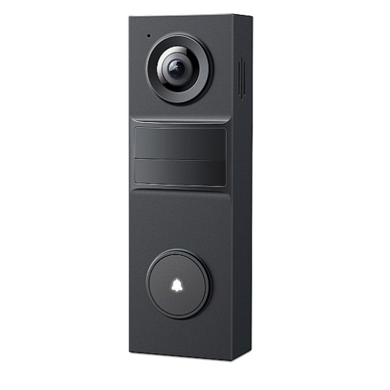 Tapo Mini Videocampanello a Batteria 2K IP65 Nero - Protezione Smart e Integrazione