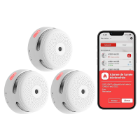 Kit Rilevatori di Fumo e Monossido di Carbonio X-Sense Link+PRO con Centralina RF