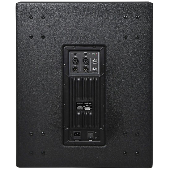 Cuba-18SA: Subwoofer Attivo 1200W RMS per Potente Audio Live