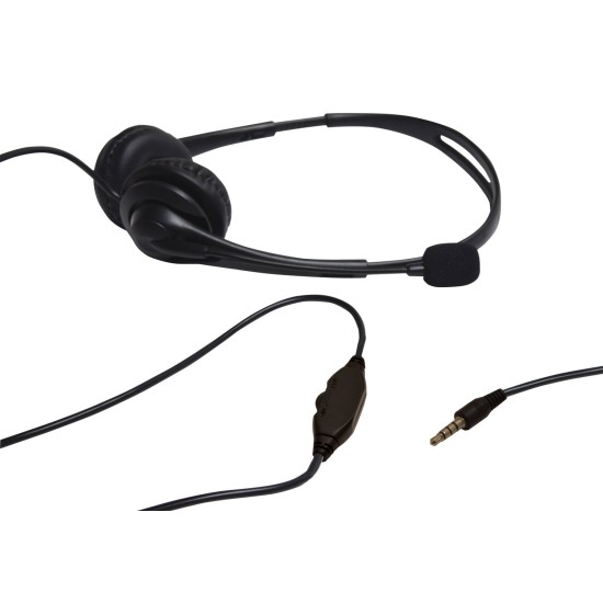 Cuffie Multimediali con Microfono Omnidirezionale e Controllo Volume