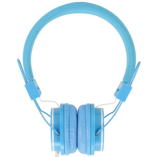 Cuffie per Bambini Blu con Microfono e Limitatore di Volume