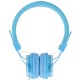Cuffie per Bambini Blu con Microfono e Limitatore di Volume