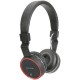Cuffie Wireless Bluetooth Nere con Microfono e Bass Dinamico