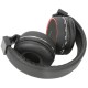 Cuffie Wireless Bluetooth Nere con Microfono e Bass Dinamico