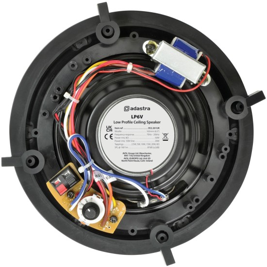 Diffusore da Soffitto a Bassa Profilo 6.5