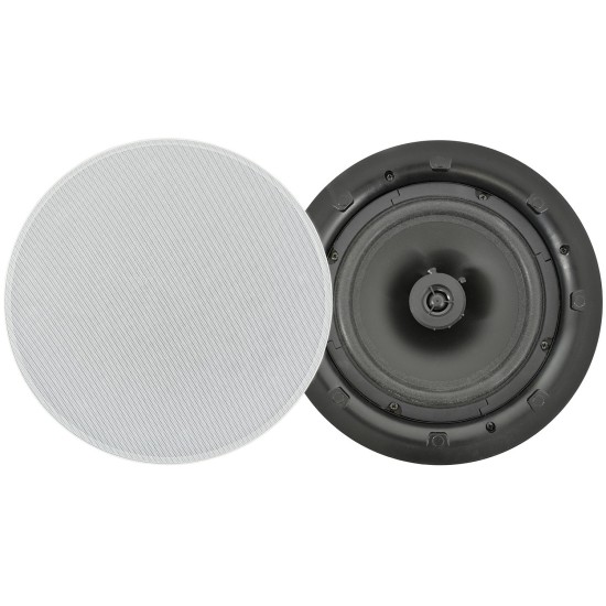 Diffusori da Soffitto a Basso Profilo 100V - Set di 8