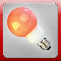 Lampadina Led E27 230V Colore ROSSO