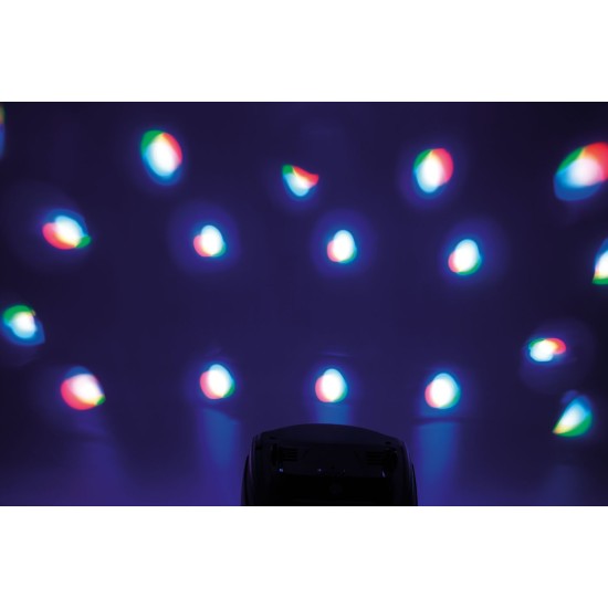 Effetto Luce 3-in-1 Butterfly: LED RGB e Laser per Spettacoli