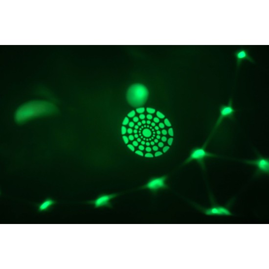 Effetto Luce LED da Tavolo con GOBOs per Feste e Piccoli Eventi