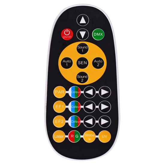 Effetto Luce LED GOBO 6in1: Illuminazione Scenografica Completa per Eventi