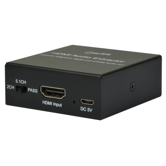 Estrattore Audio Digitale HDMI 4K - Convertitore Audio Ottico e Analogico