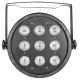 Faretto LED PAR54 Extra Piatto 4-in-1 RGBW per Effetti Luce Professionali