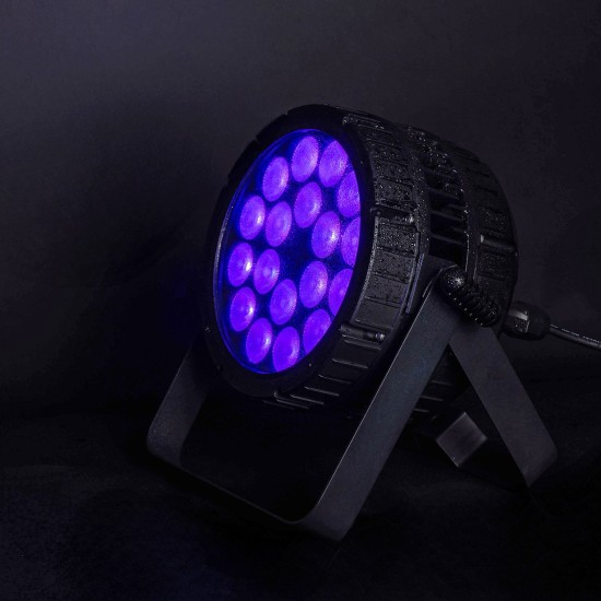 Faretto LED RGBLA da 200W Impermeabile con UV per Eventi Interni ed Esterni