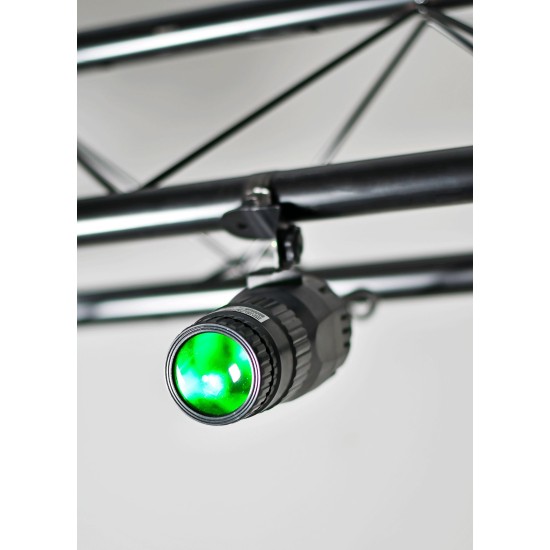 Faretto LED RGBW 10W: Illuminazione Scenografica Compatta per Eventi e Locali