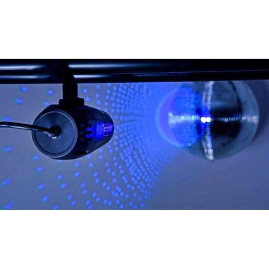 Faretto LED RGBW 10W: Illuminazione Scenografica Compatta per Eventi e Locali