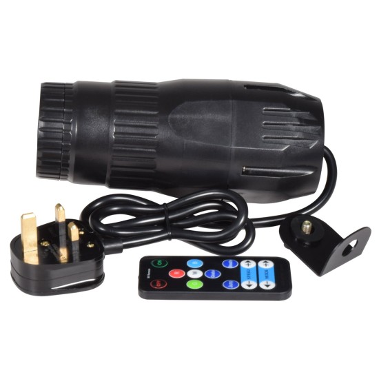 Faretto LED RGBW 10W: Illuminazione Scenografica Compatta per Eventi e Locali