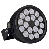Faro LED 18 x 12W RGBWA+UV Silent PAR Can per Effetti Luce Silenziosi