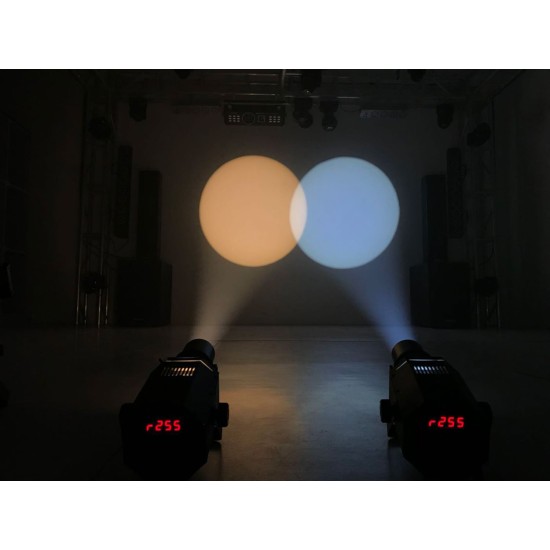 Faro LED Mini Profile Occhio di Bue 60W RGB per Spettacoli e Locali